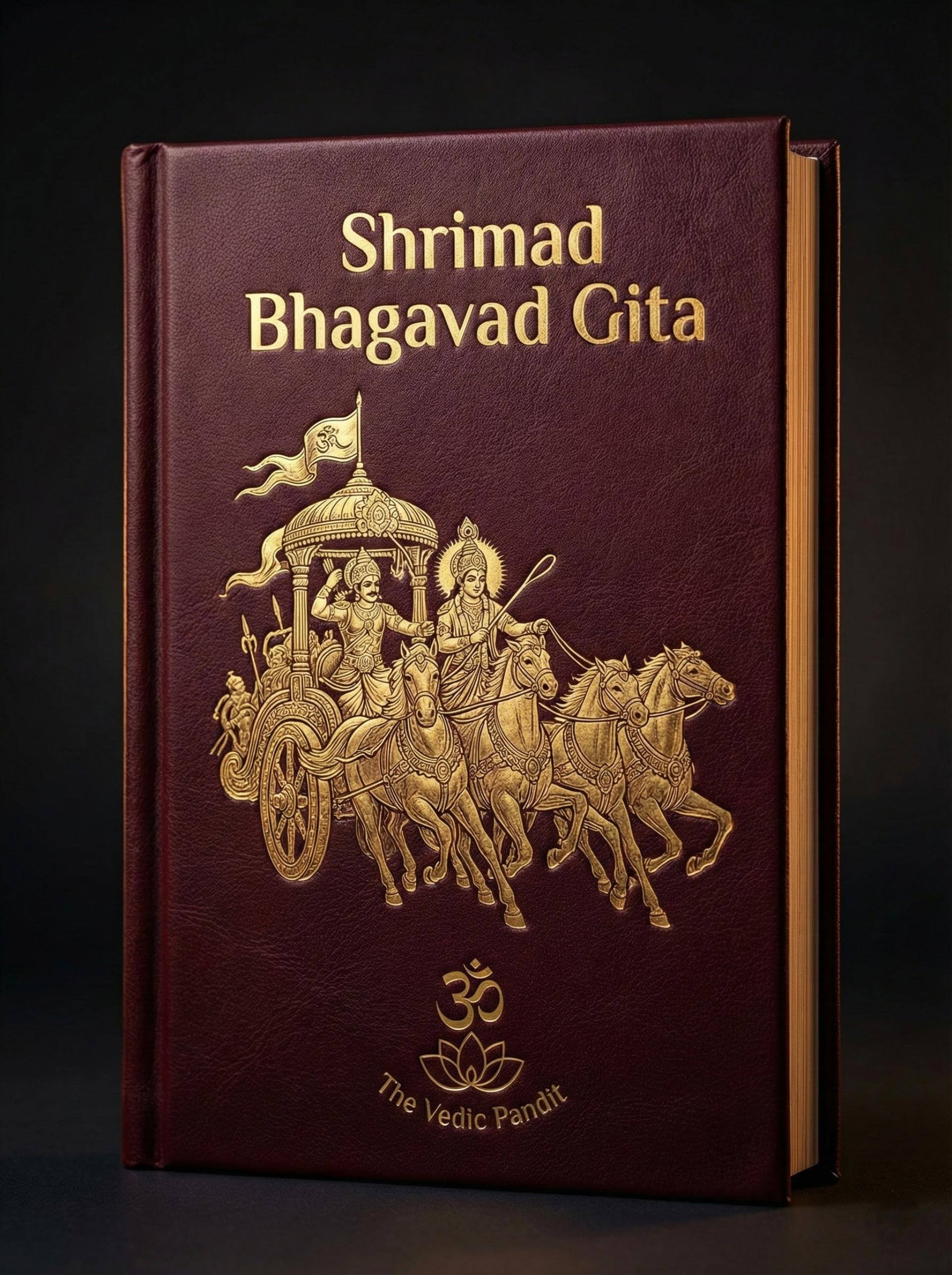Shrimad Bhagavad Gita Front Cover