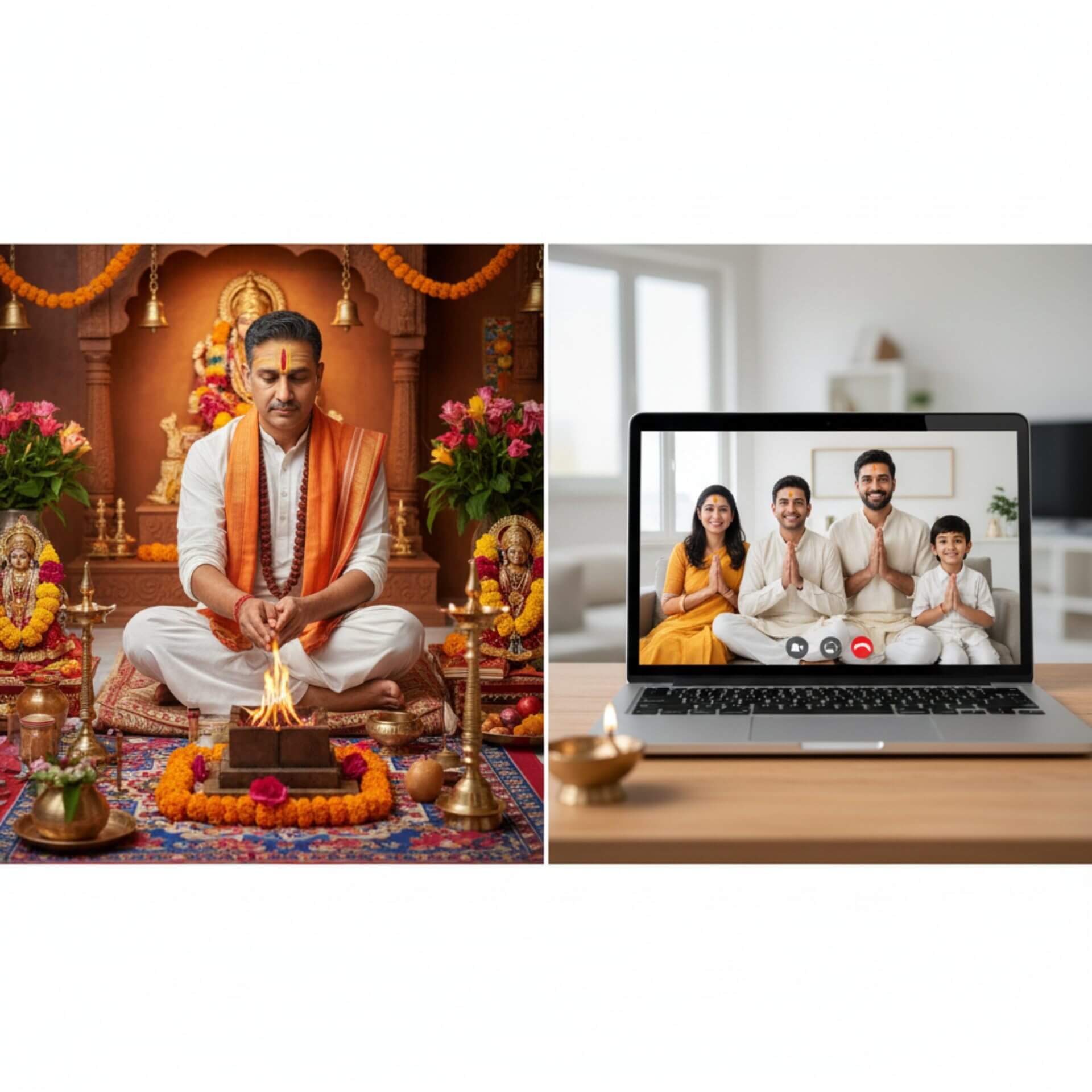 Video Call Puja